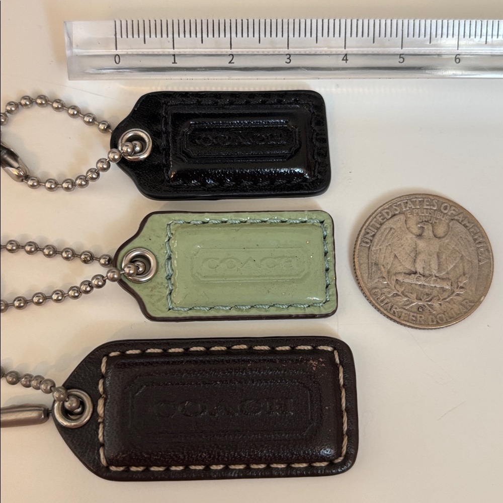 Coach Keychain Tags - Picture 3 of 8